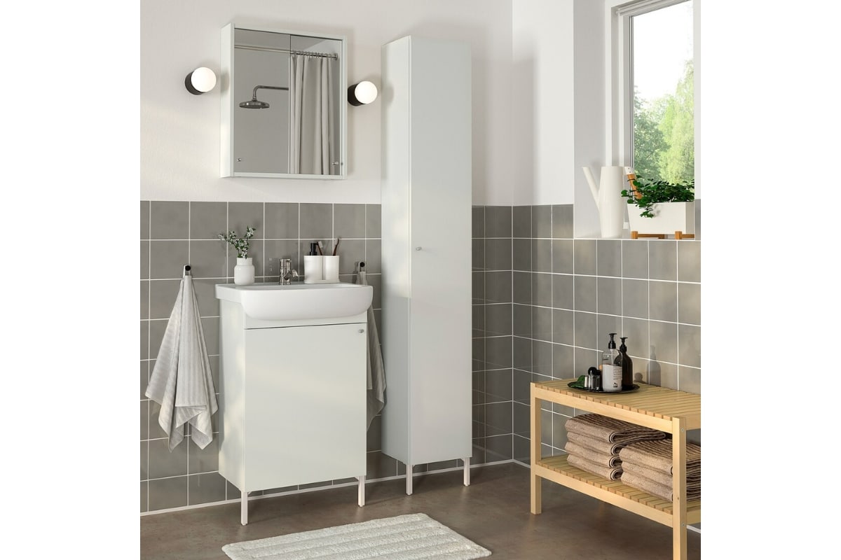 IKEA NYSJÖN BJÖRKÅN Mobilier salle de bain