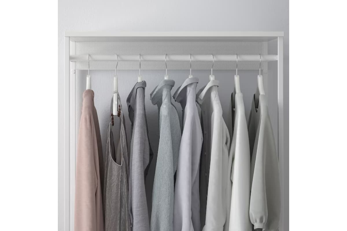 IKEA PLATSA Portant pour vêtements, blanc, 80x40x120 cm