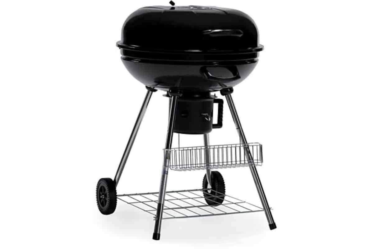 Leclerc Midnight Barbecue charbon de bois - 68 x 58 x 90 cm - Noir