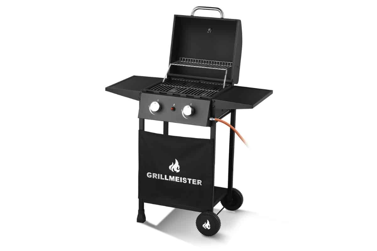 Lidl GRILLMEISTER Barbecue à gaz Memphis, 2 zones de cuisson