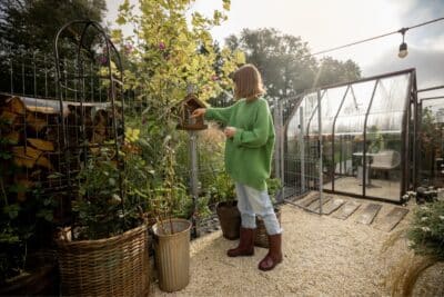 Nourrir les oiseaux du jardin au printemps