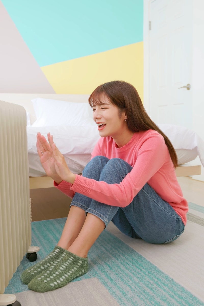 Un radiateur à bain d'huile