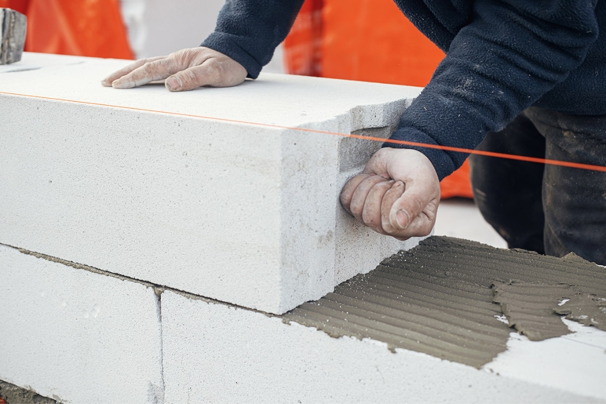 Construire une maison avec du béton cellulaire 