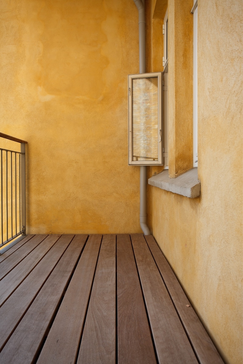 Revêtement de sol pour balcon