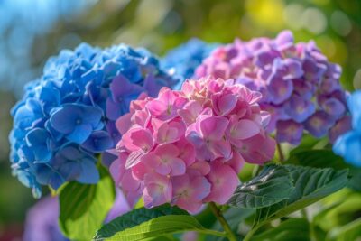 Comment modifier naturellement la couleur de vos hortensias : astuces et gestes pratiques
