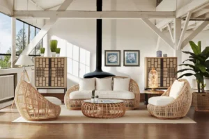 Décoration en Rotin
