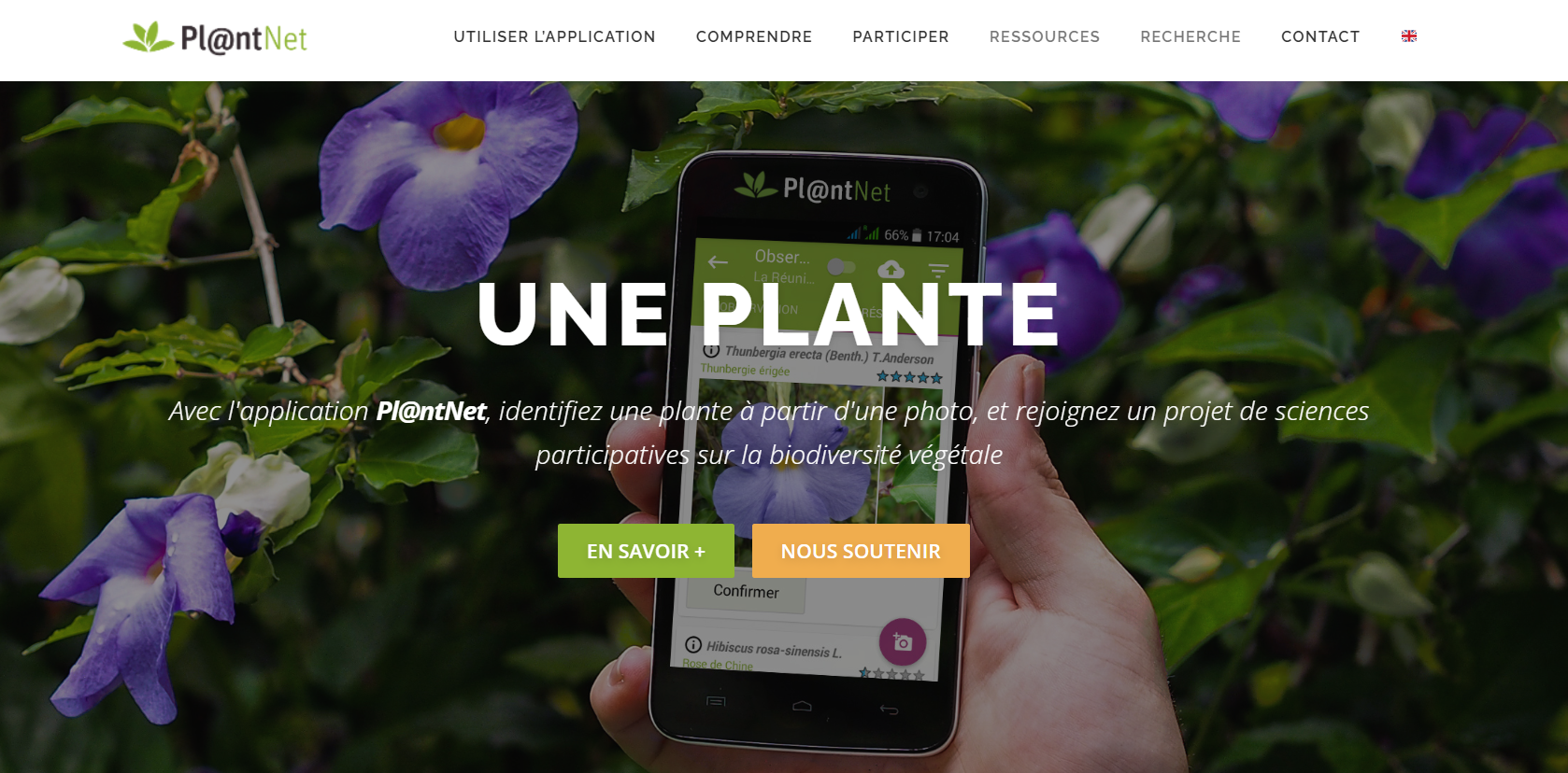 Application pour le jardinage