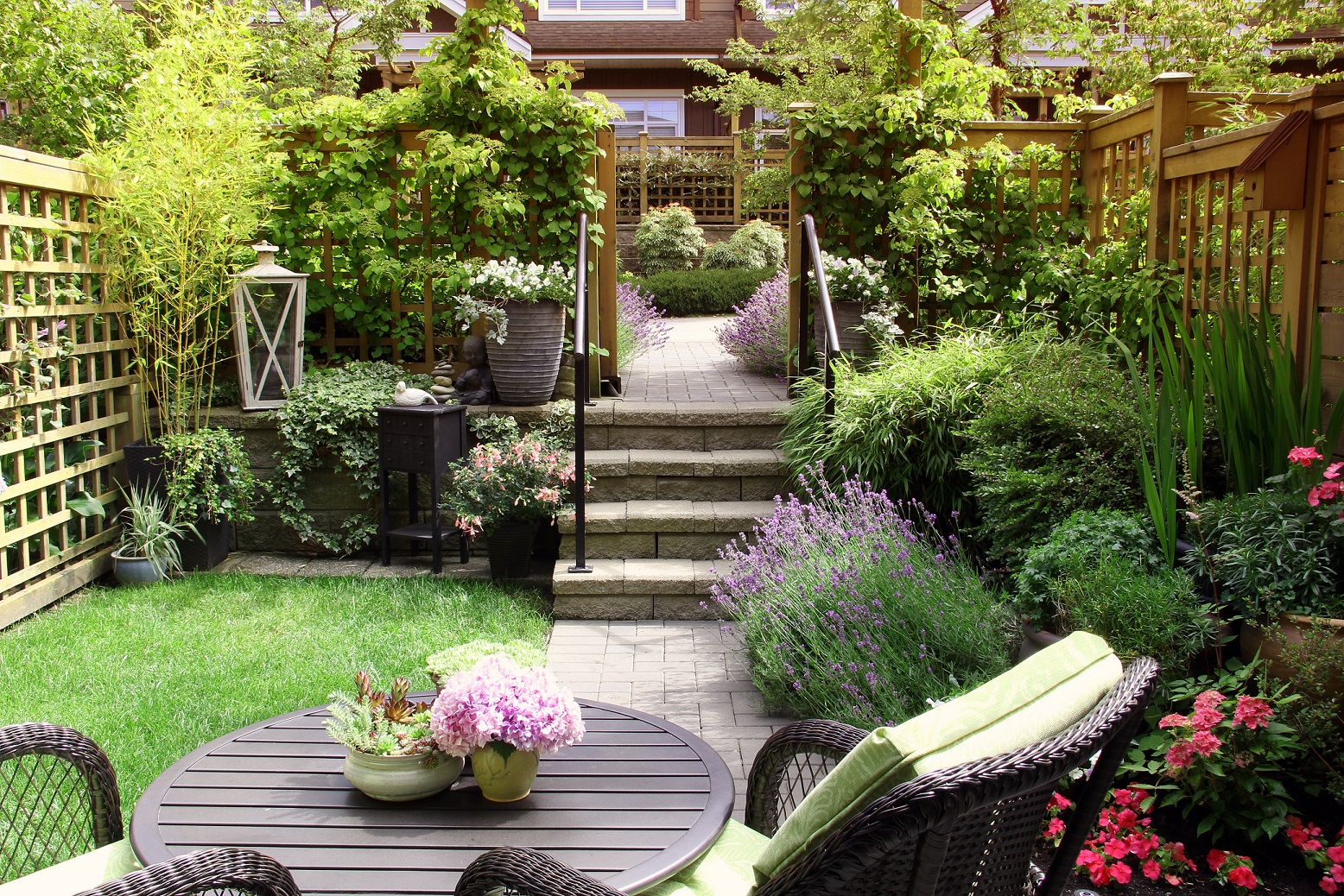 Petit jardin cozy