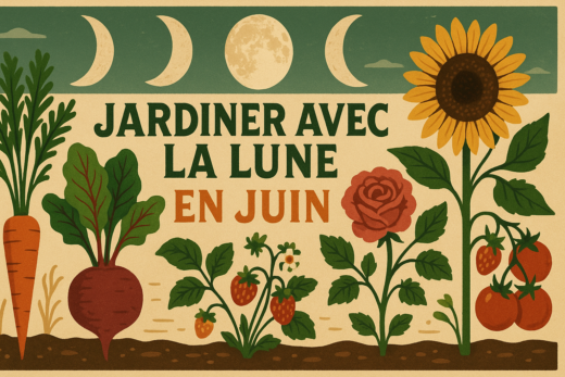 Jardiner avec la lune en juin