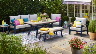 joli patio d'été