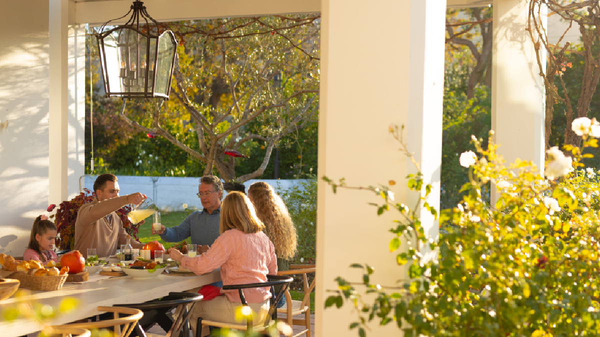 jardin d'été terrasse