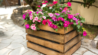 jardinière en palette