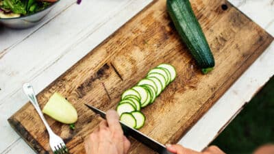 conservation courgettes