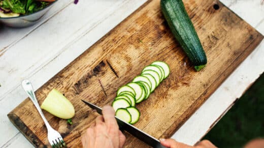 conservation courgettes