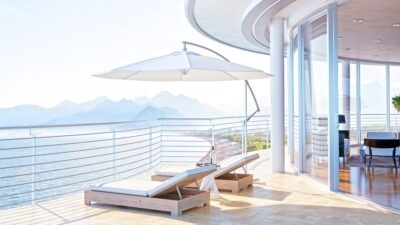 terrasse de luxe