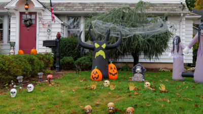 jardin halloween