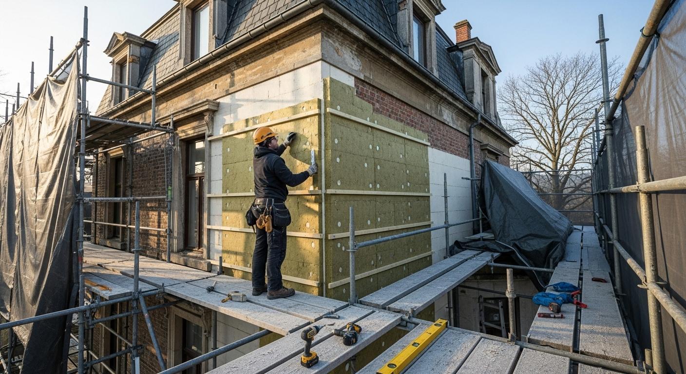 La rénovation extérieure avec isolation intégrée, quels bénéfices réels ? 