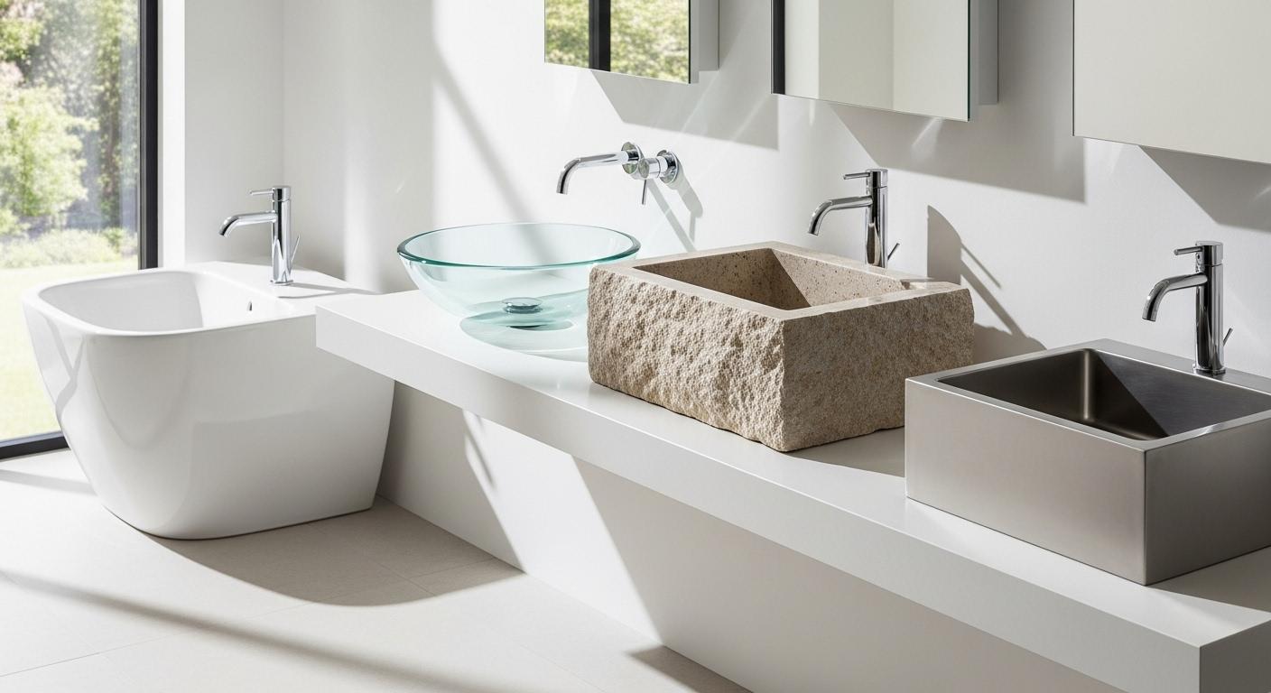 Le choix du lavabo design dans une salle de bain moderne 