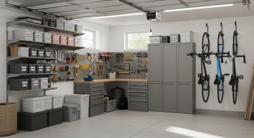 Aménager un garage - les conseils pour optimiser l’espace facilement