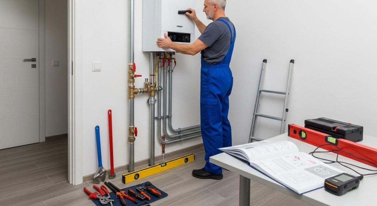 Les étapes à respecter pour l'installation d'une chaudière