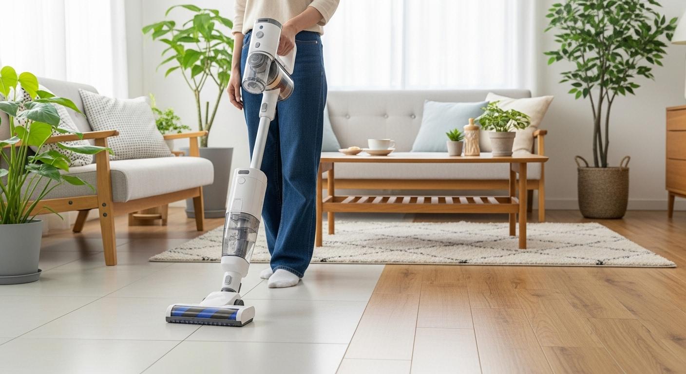 Aspirateur balai multifonction : le partenaire idéal pour aspirer et laver efficacement