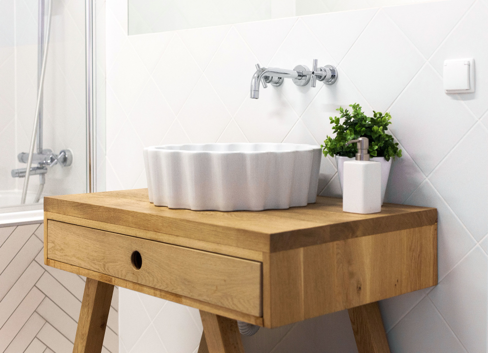 meuble salle de bain vasque