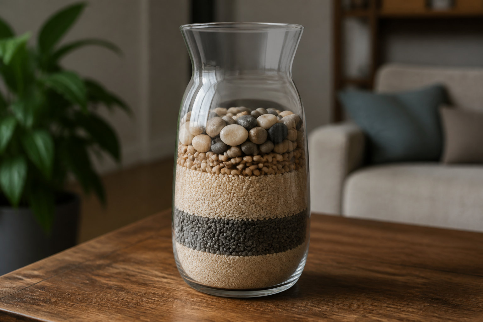Pourquoi choisir la décoration de vase avec du sable ?