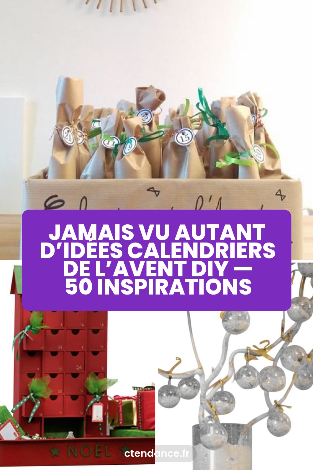 Jamais vu autant d’idées calendriers de l’avent DIY — 50 inspirations