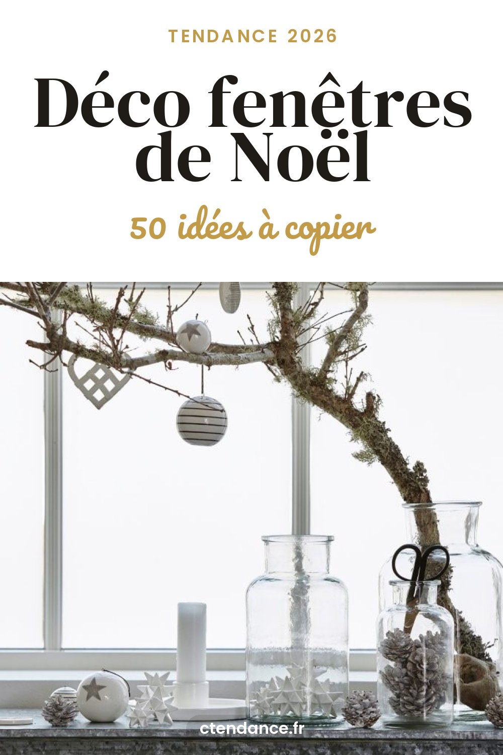 Déco fenêtres de Noël : 50 idées à copier (2026)