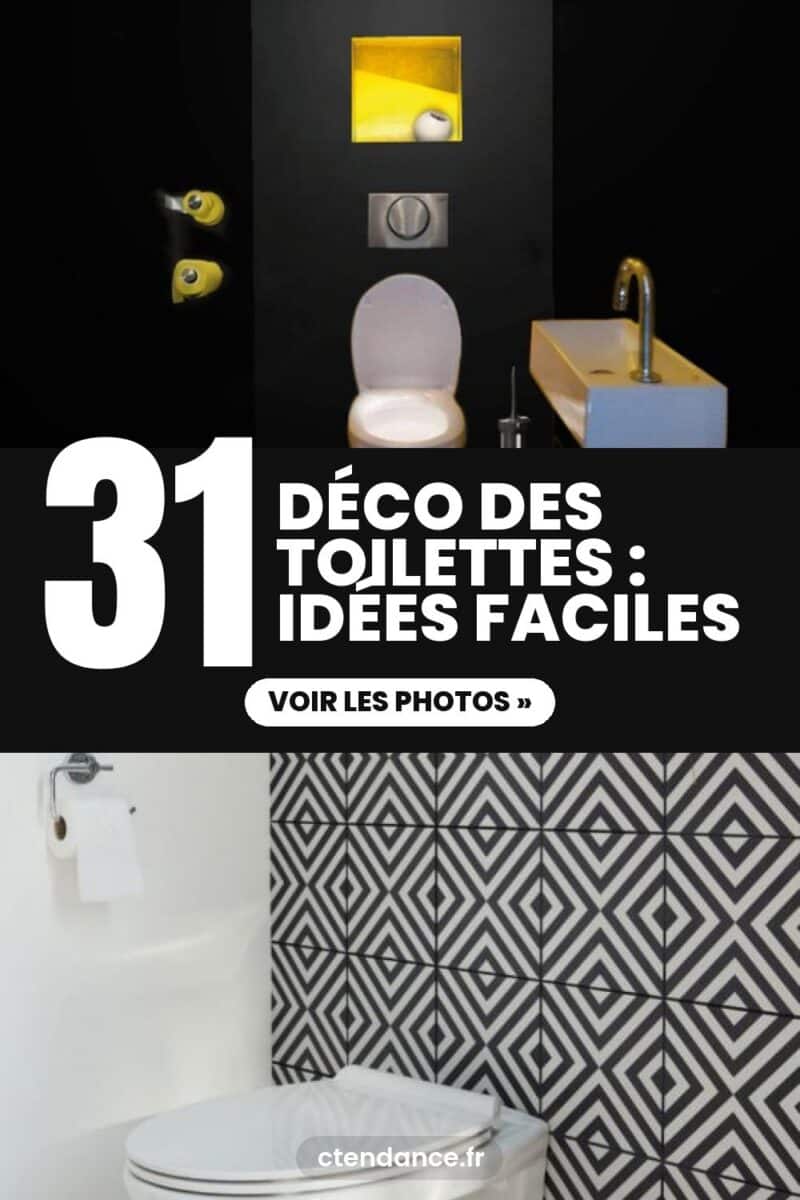 Déco des toilettes : 31 idées faciles