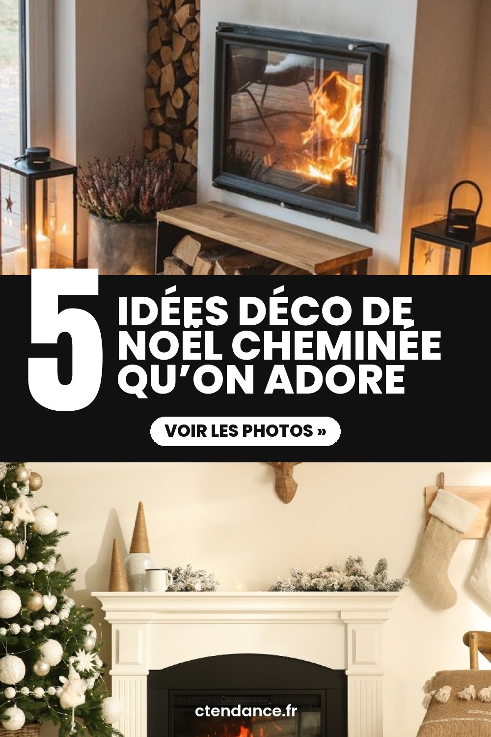 5 idées déco de Noël cheminée qu’on adore