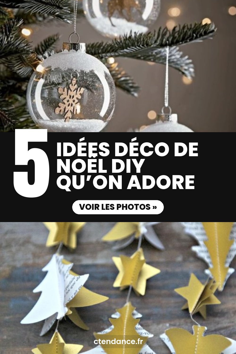 5 idées déco de Noël DIY qu’on adore