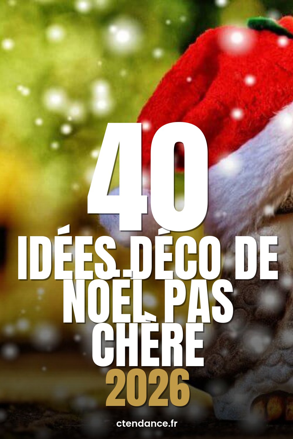 À épingler : Décoration de Noël originale et bon marché