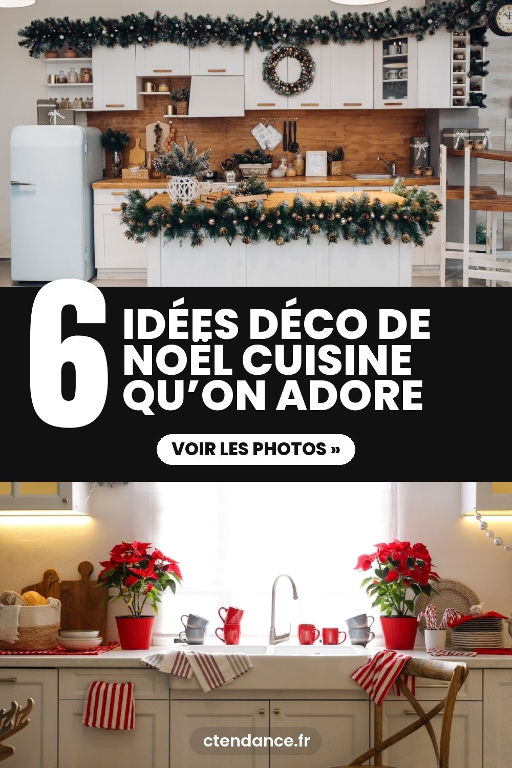 6 idées déco de Noël cuisine qu’on adore