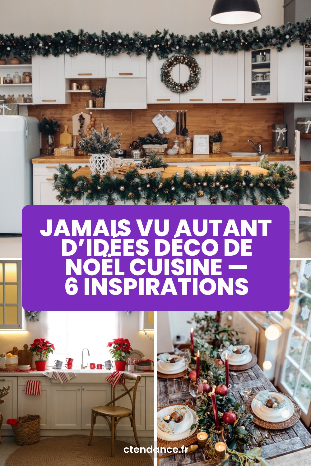 Jamais vu autant d’idées déco de Noël cuisine — 6 inspirations