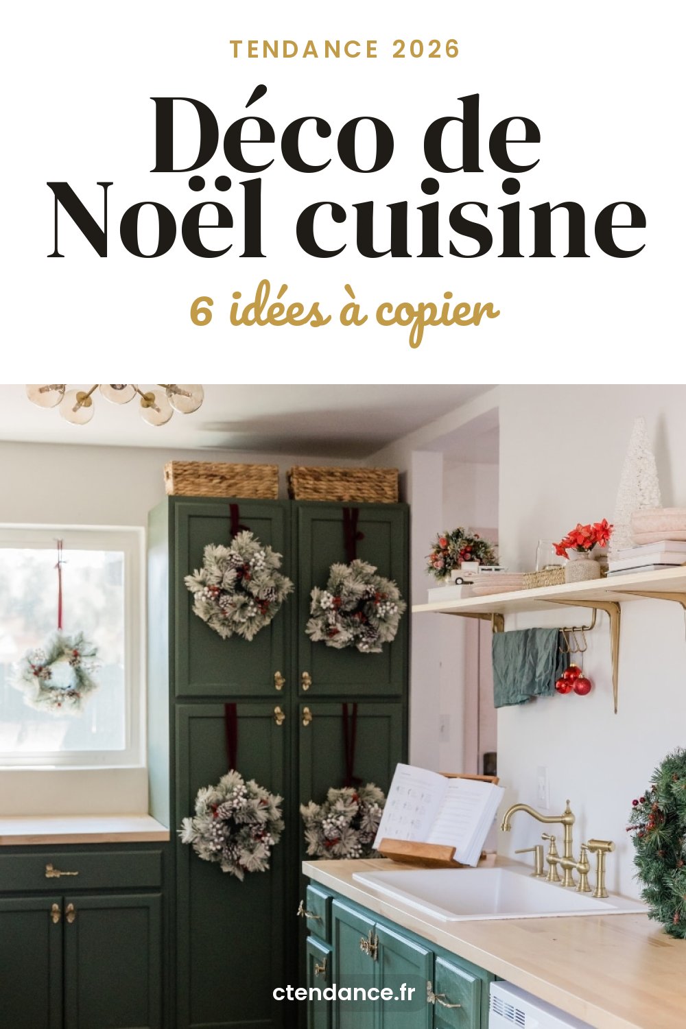 Déco de Noël cuisine : 6 idées à copier (2026)