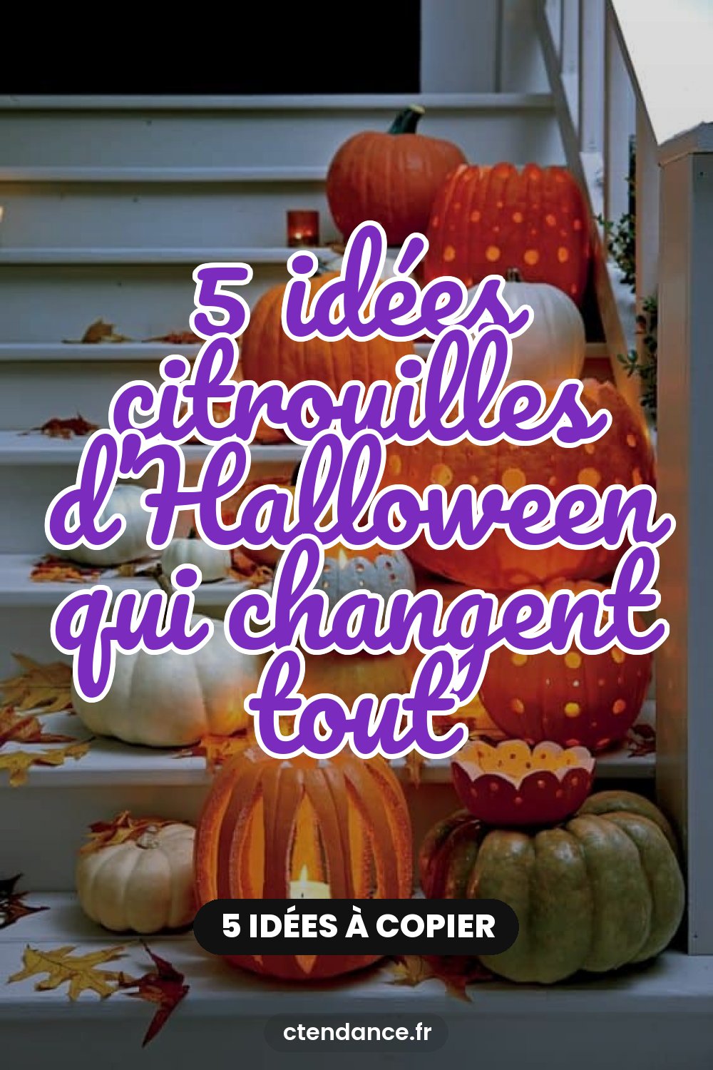 5 idées citrouilles d’Halloween qui changent tout