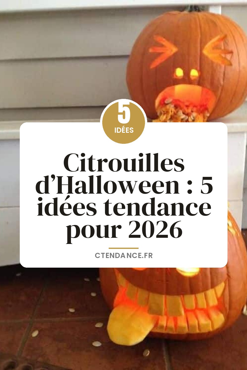 Citrouilles d’Halloween : 5 idées tendance pour 2026