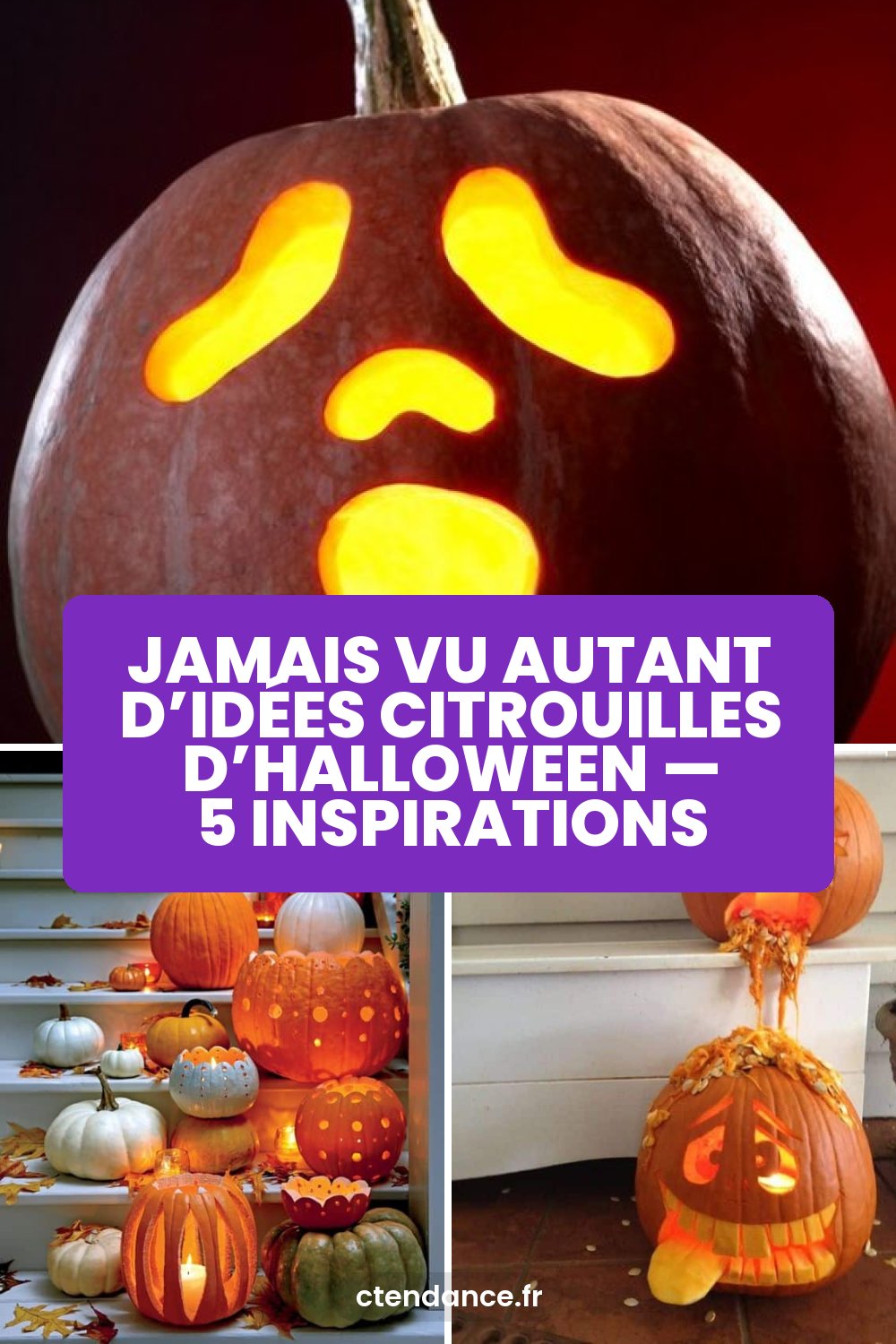 Jamais vu autant d’idées citrouilles d’Halloween — 5 inspirations