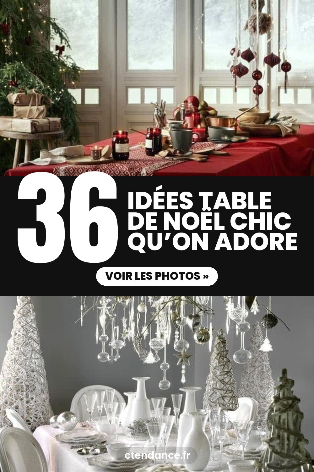 36 idées table de Noël chic qu’on adore