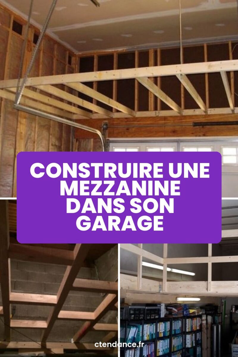 Construire une mezzanine dans son garage