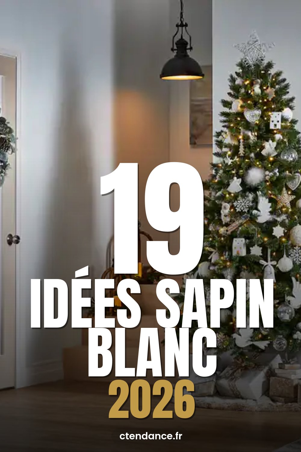 À épingler : Sapin Blanc : Quelle déco blanche pour mon sapin de Noel ?