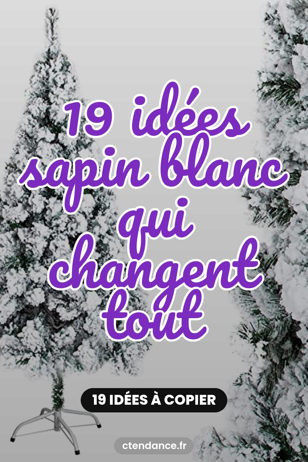 19 idées sapin blanc qui changent tout