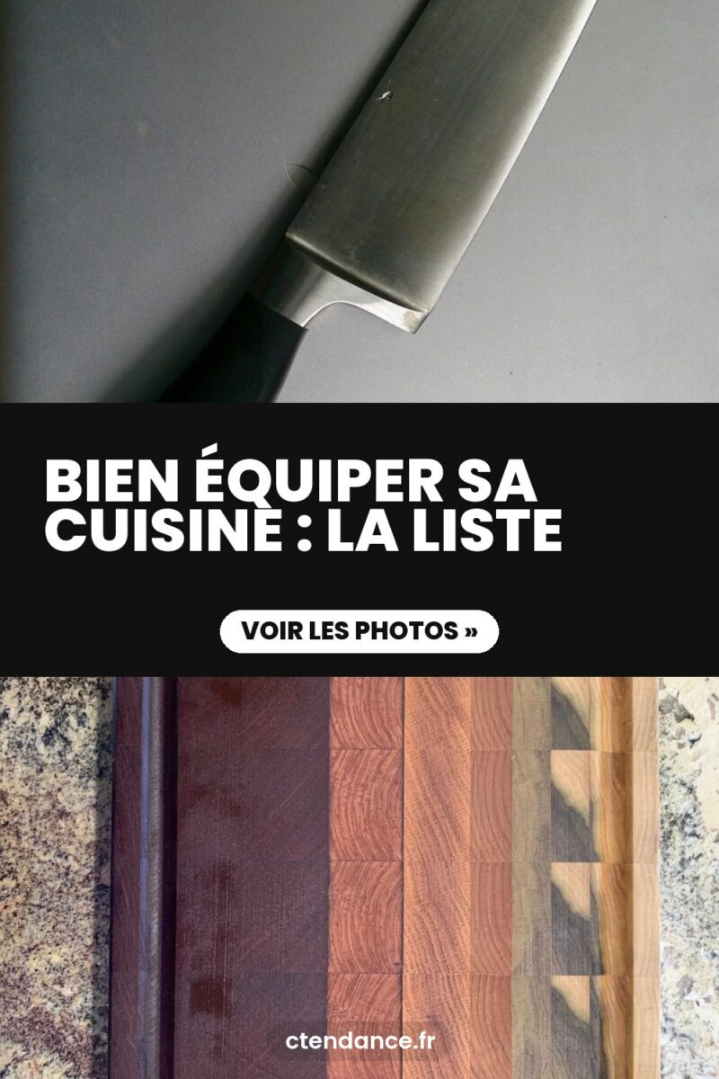 Bien équiper sa cuisine : la liste