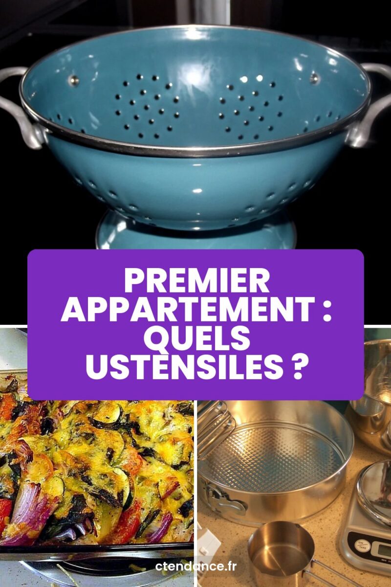 Premier appartement : quels ustensiles ?
